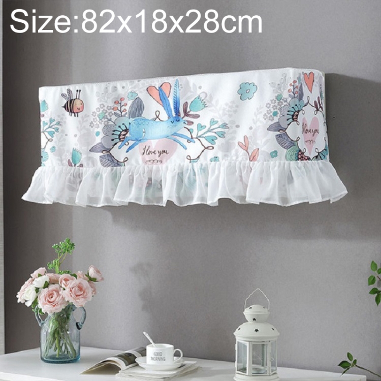 Fresh Literary Chiffon Lace Bedroom Air Conditioning Dust Cover, Series 1