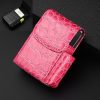 PU Leather Cigarette Case Lighter Case Business Card Case