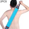 Double Sided Brush Back Exfoliating Bath Towel Strap Bathroom Tool, Random Color Delivery