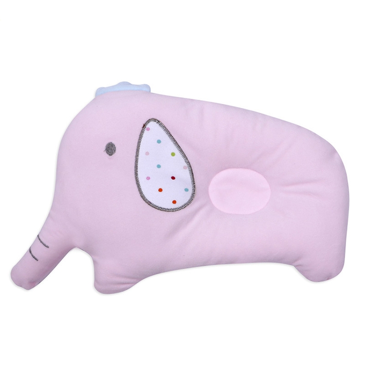 Baby Breathable Elephant Neck Cervical Pillow Anti-head Correction Head Shape Pillow