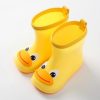 Rubber Children Cartoon Rainshoes Candy Color Rain Boots