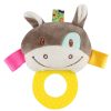 Infant Hand Gripping Gum Rattle Plush Toy