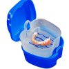 Cleaning Teeth Case Dental False Teeth Storage Box