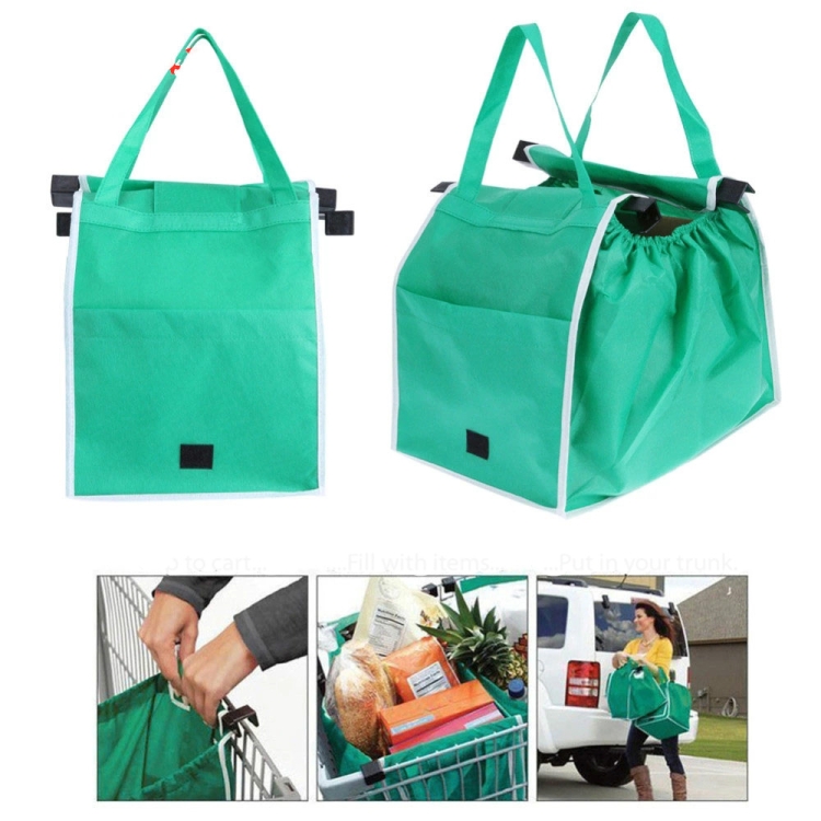 Supermarket Cart Non Woven Portable Shopping Bag