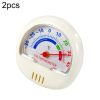 2 PCS Freezer Thermometer Indoor Outdoor Pointer Thermometer