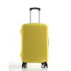 Solid Color Elastic Luggage Cover Travel Suitcase Dust Cover