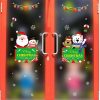 Christmas Wall Stickers Window Glass Festival Wall Stickers Santa Mural New Year Home Decoration