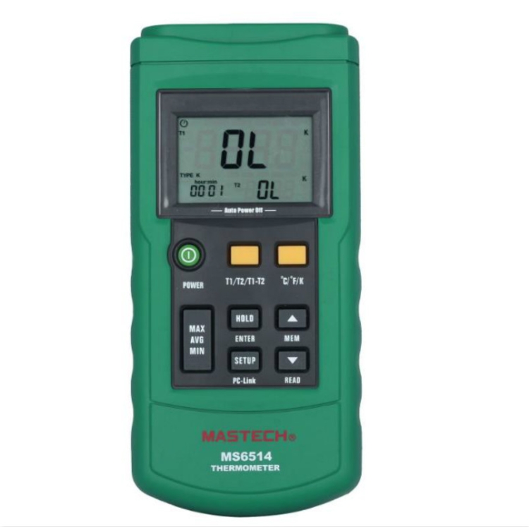 MS6514 Dual Digital Thermometer With USB Interface