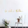 Italian Beautiful Life Decorative Wall Stickers