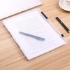 2pcs A4 Size Transparent Storage Box Plastic Filling File Case Archive Document Storage Holder