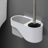 Toilet Brush Long Handle Free Punching Wall-mounted Household Toilet Cleaning Brush