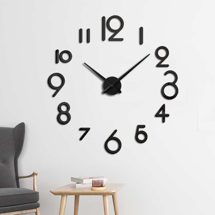 Creative DIY Acrylic Clock Home Digital Wall Clock