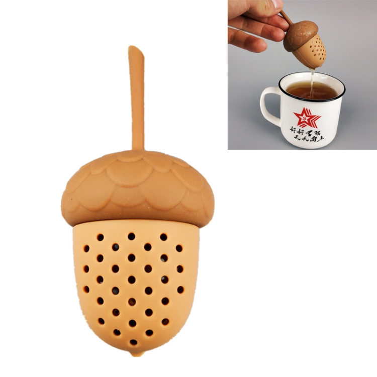 Acorn Mini Tea Strainer Silicone Tea Leak Tea Maker