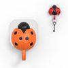Creative Cute Beetle Key Hook Gravity Sensor Wings Automatically Open Hook