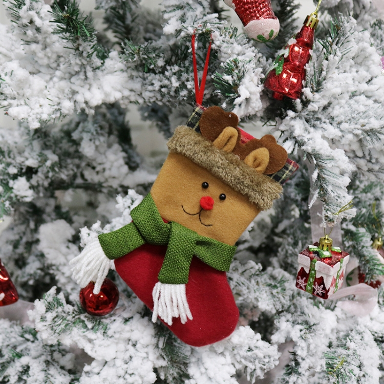 Christmas Socks Gift Bag Christmas Tree Pendant Decoration Socks Creative Christmas Gifts