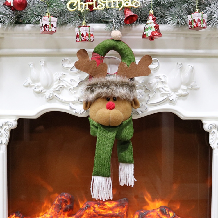 Christmas Door Hanging Decoration Christmas Window Decorations Door Knocker Ornaments Holiday Products