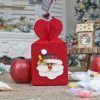 Foldable Apple Gift Packaging Bag Creative Non-Woven Bag Christmas Decoration