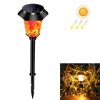 Solar Flame Dynamic Landscape Lamp LED Outdoor Garden Lawn Light