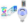 E27 LED Music Bulb Smart Colorful Remote Control Wake Up Light