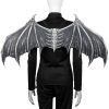 Halloween Carnival Party Props Creative Foldable Non-woven Fabric Devil Bone Wings