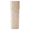 Portable Flower Carved Toothbrush Holder Outdoor Toothrush Cap Case Toothpaste Storage Box Wash Cup