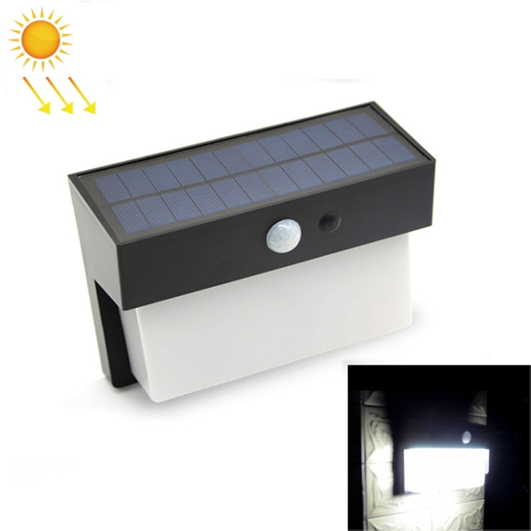2.5W 50 LEDs Solar Landscape Light Outdoor Courtyard Light Control + Radar Sensing Wall Lamp