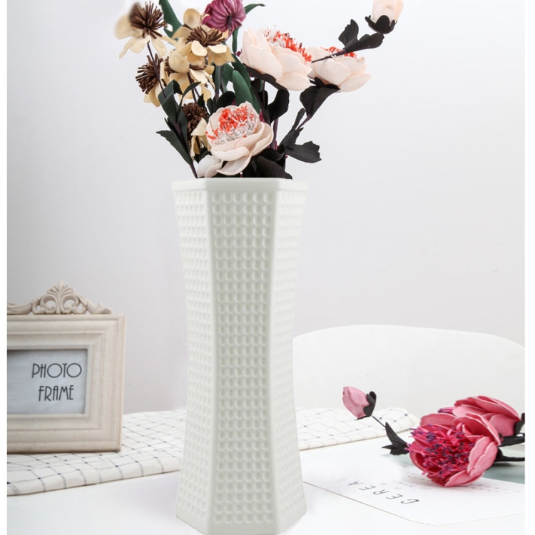 Creative Flower Arrangement Home Decoration Wet and Dry Flower Plastic Vase