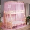 Double-layer Bunk Bed Telescopic Support Floor-to-child Bed Mosquito Net