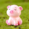 5 PCS Piglet Family Cartoon Resin Crafts