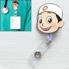 Cute Retractable Badge Reel Student Nurse ID Name Card Badge