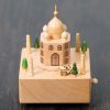 Wooden Music Box Wooden Crafts Creative Gift Desktop Decoration