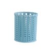 HH301 Office Organizer Desktop Hollow Cylinder Pen Storage Box Pencil Brush Pot Pen Holder Makeup Brush Plastic Container