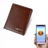 Vertical Wallet Smart Bluetooth Anti-Lost Anti-Theft Leather Bag
