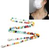 Mask Lanyard Handmade Crystal Bead Chain Anti-Drop Hanging Glasses Chain