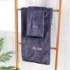 Soft And Thick Absorbent Fiber Bath Towel