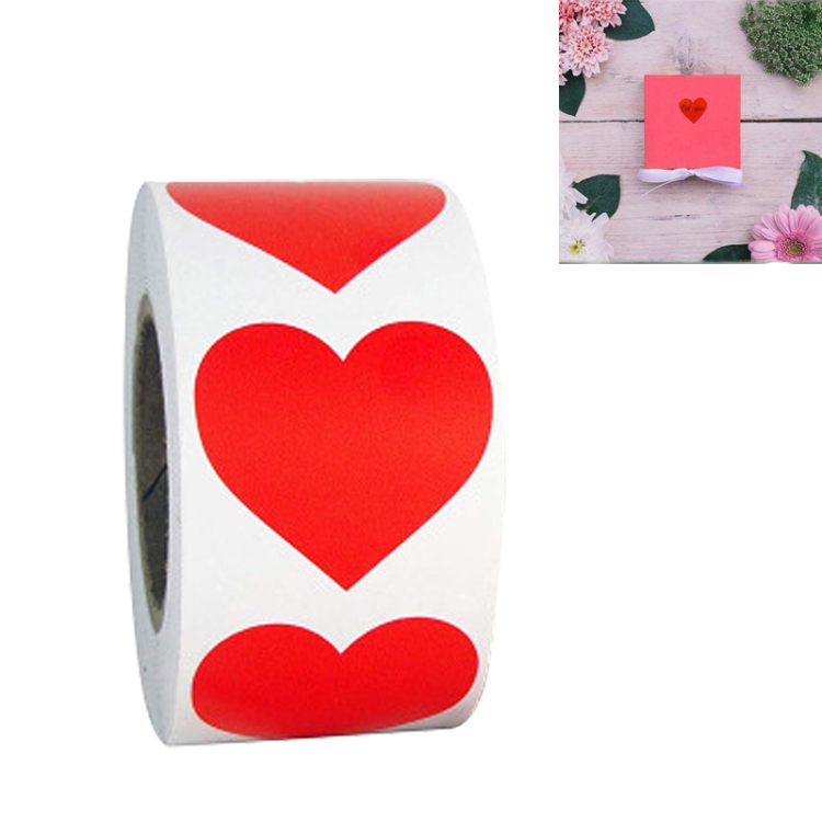 Love Sticker Label Gift Decoration Sealing Sticker, Size: 2.5cm / 1 inch