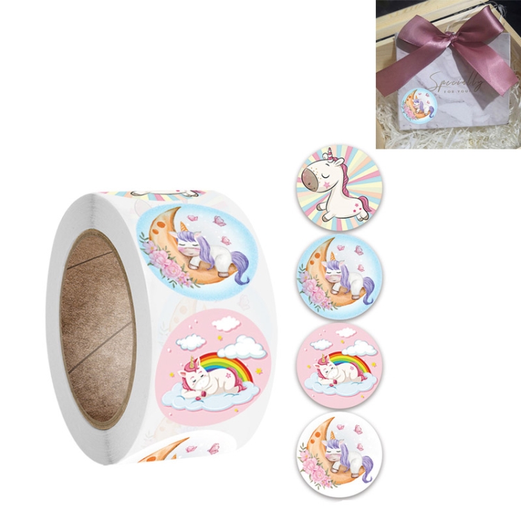 Cute Cartoon Animal Children Reward Sticker Label, Size: 2.5cm / 1inch