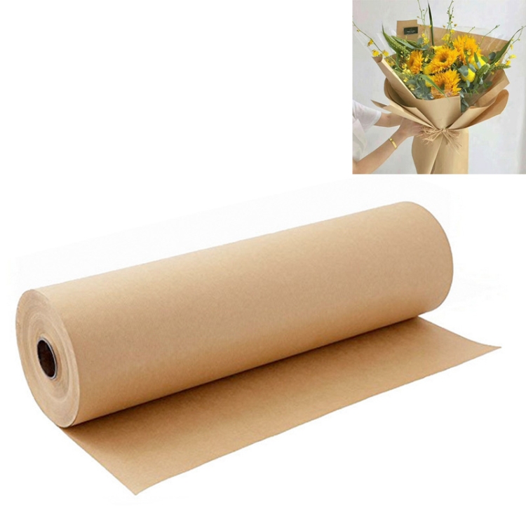 Kraft Paper Roll Gift Flower Packaging Decoration