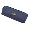 Oxford Cloth Pencil Case Student Portable Horizontal Pattern Pencil Bag