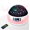 LED Starry Sky Light USB Remote Control Rotating Music Projector Lamp Romantic Starry Night Light