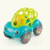 Soft Plastic Toy Car Inertial Slide With Colorful Ball Anti-fall Children Toy Car Baby Car Doll