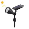 4 LEDs Household Solar Lawn Light Outdoor Garden Light Plant Growth Light