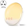 Alexa Voice-Activated Electronic Alarm Clock Sunrise Wake Up Night Light Support Smart APP Control,