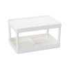 Simple Double-Layer Desktop Rack Dormitory Stationery & Sundries Organizer