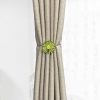 NYJ015 Small Daisy Simple Magnet Curtain Buckle