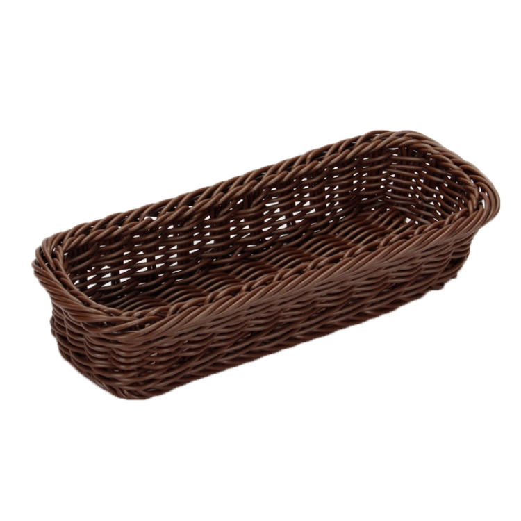 Rattan Woven Basket Cutlery & Fork Storage Basket