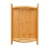Bamboo Binaural Tea Set Tray Bread Display Tray