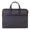Deli 63751 Front And Rear Double Pockets Multi-Layer Briefcases Handheld Meeting Bag