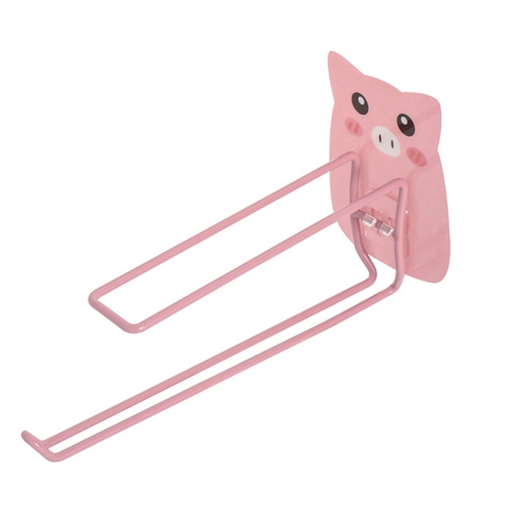 Cartoon Hanger Storage Rack Paper Towel Rack Hanger Rack