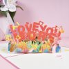 Valentine Day Three-Dimensional Greeting Card Wedding Anniversary Card